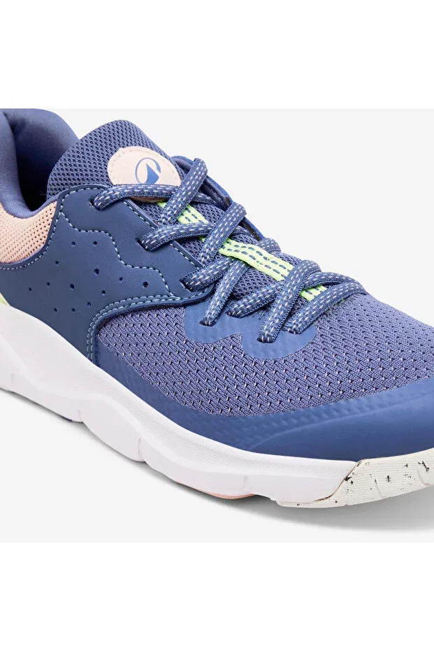 Детские кроссовки для девочек с липучкой Sportswear Decathlon, Blue Green — фото 3