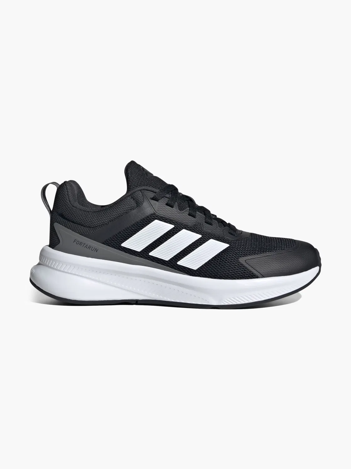 Детские кроссовки с технологией Cloudfoam Adidas Fortarun 4.0, черный