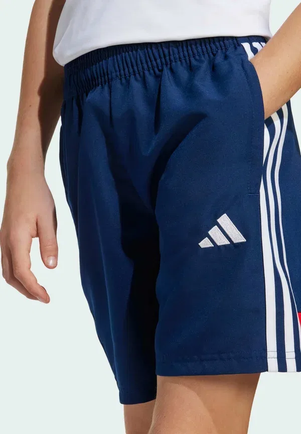 Спортивные шорты Adidas Performance, красный/темно-синий — фото 3