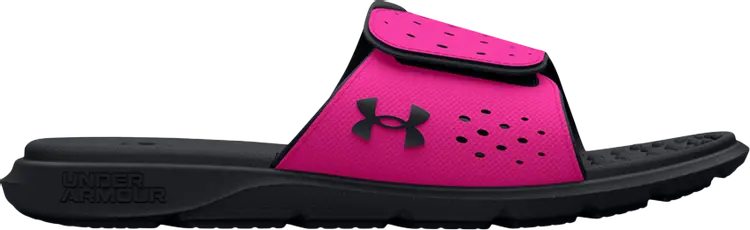 

Сандалии Under Armour Ignite Pro Slide GS Black Rebel Pink, черный