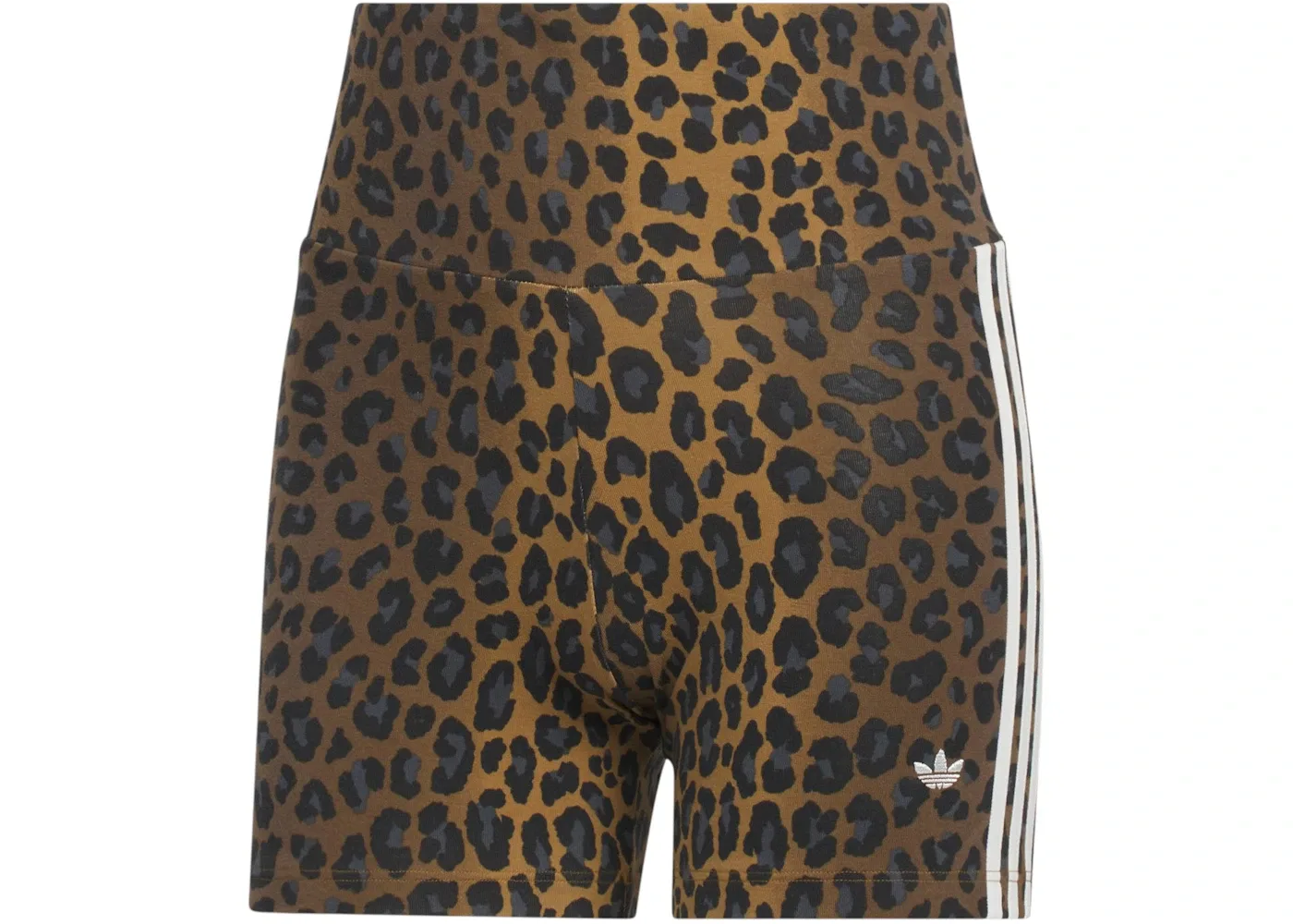 Женские шорты с принтом Leopard Booty Short Adidas, Multicolor