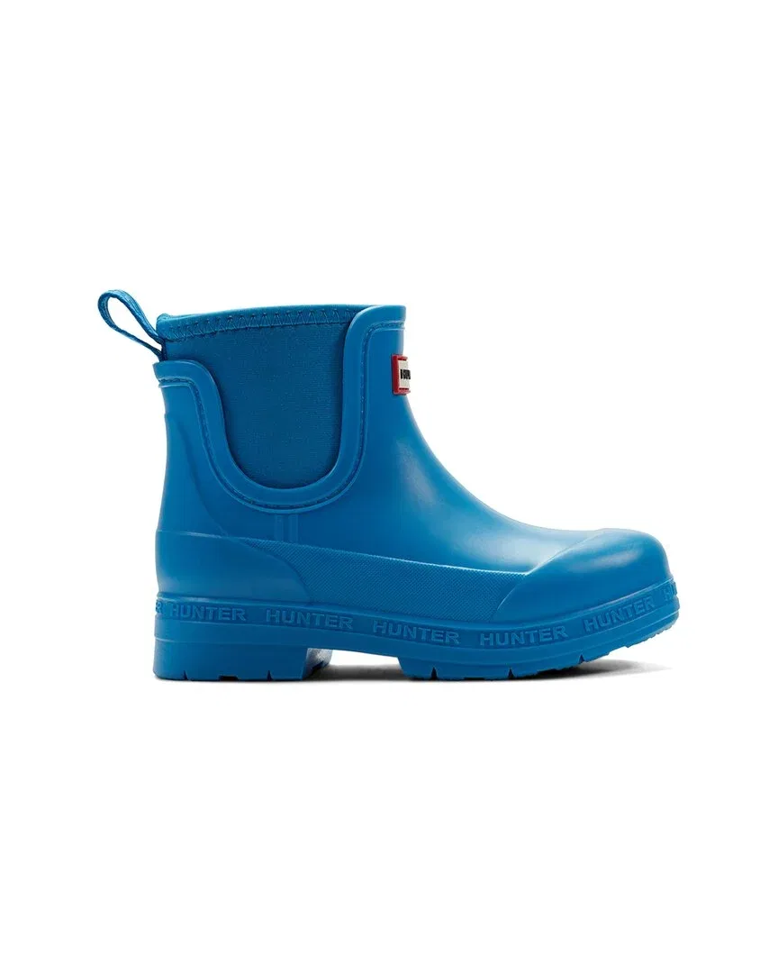 Детские резиновые сапоги для девочек водонепроницаемые Hunter Lass Rubber Rain Boot, синий — фото 2