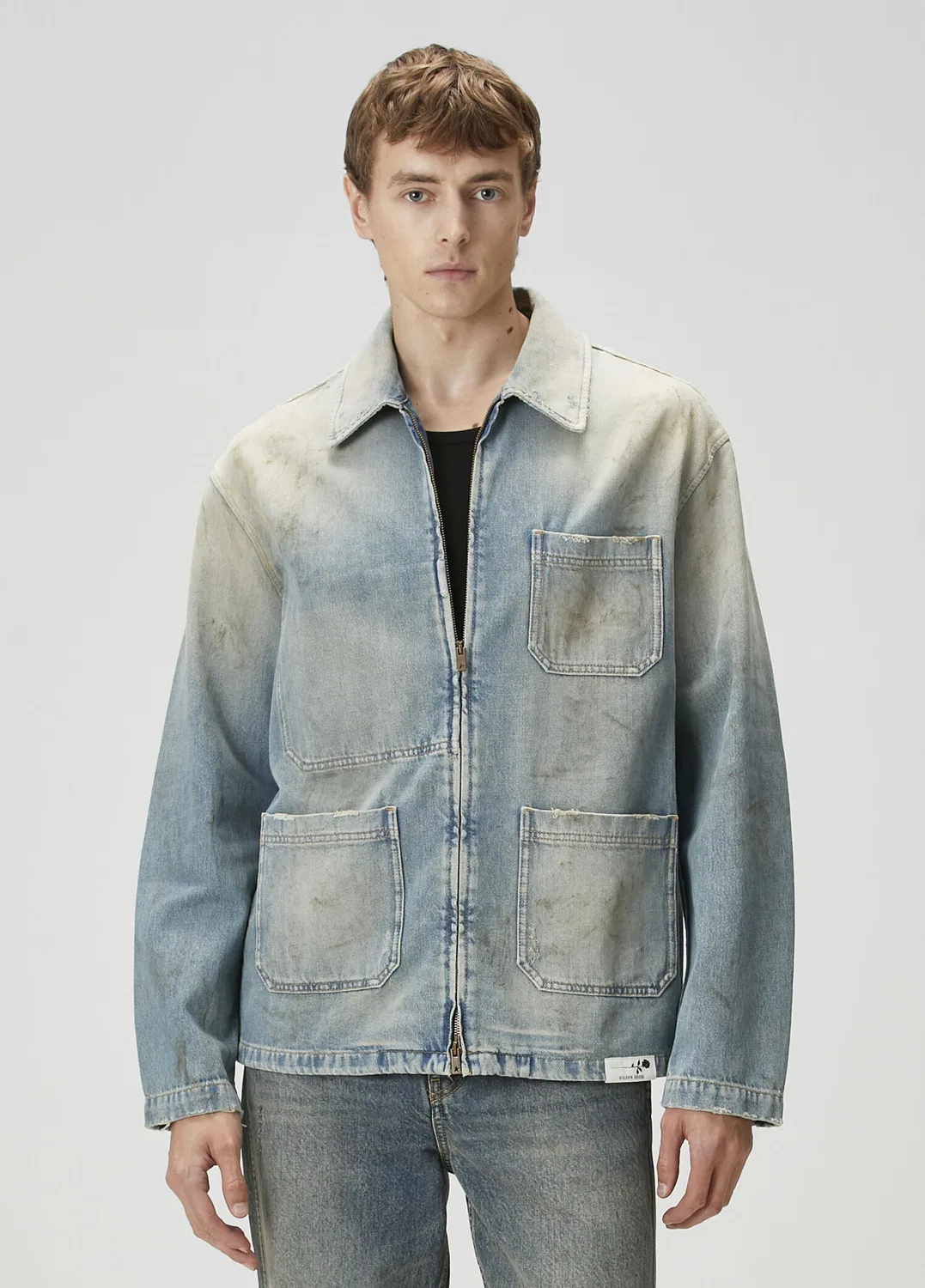 Джинсовая куртка Golden Goose, blue