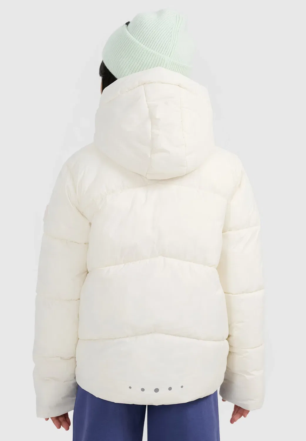 Зимняя куртка 4F, Off-White — фото 3