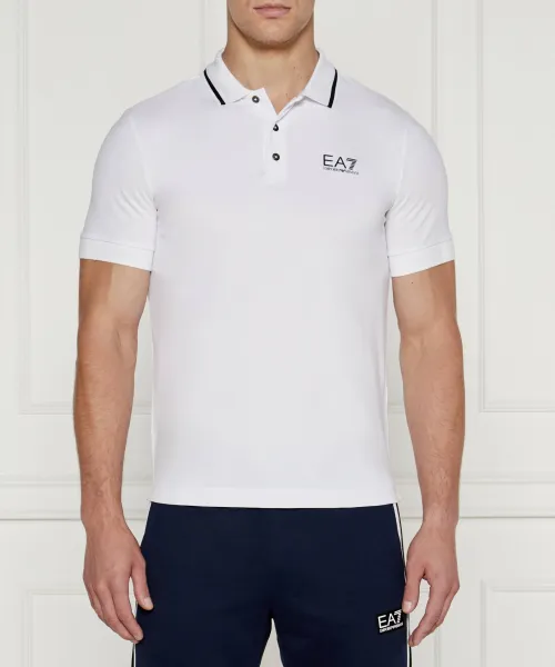 

Футболка поло Regular fit Ea7, белый
