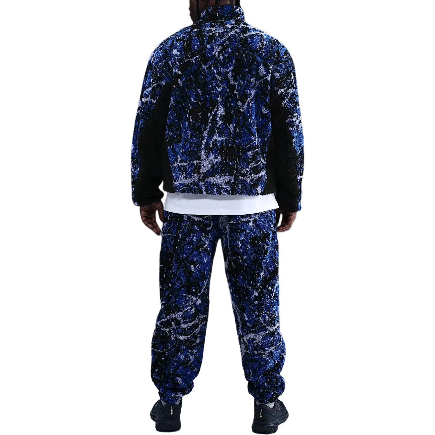 Мужские флисовые брюки Nike Inter Milan Canwell Glacier Se Therma-FIT Adv, White/Safety Orange/White — фото 4