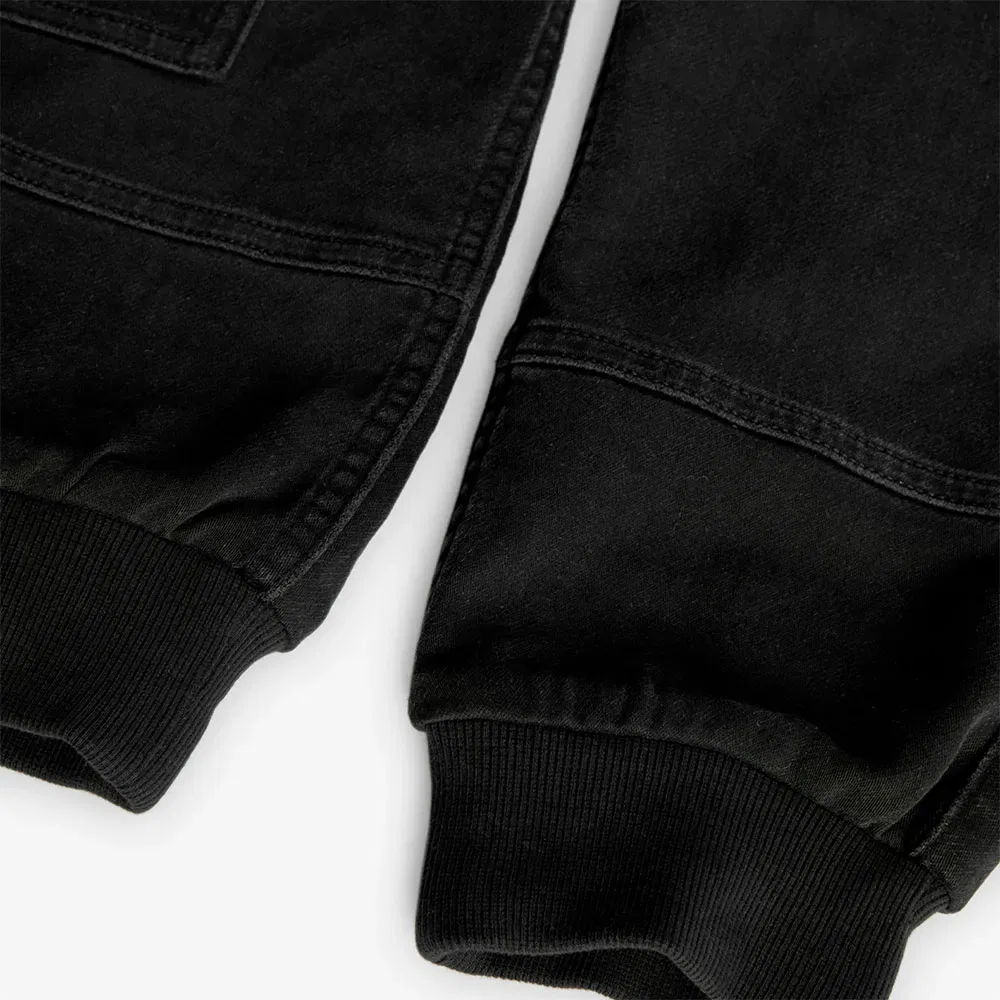 Джинсовые брюки Boboli Denim Knit, черный — фото 4