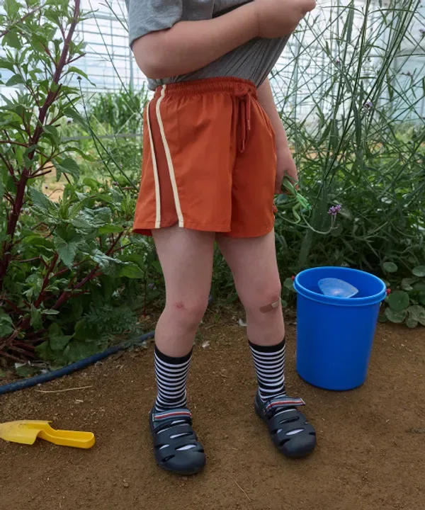 Шорты-трек, оранжевые, Whatdoyouthinkabout