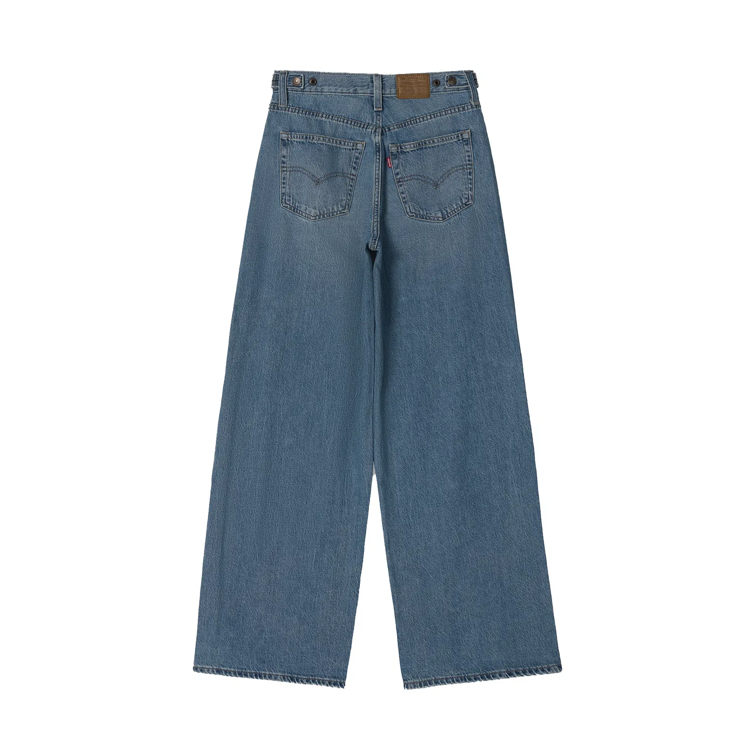Джинсы Wide Leg, Levis, Light Blue — фото 3