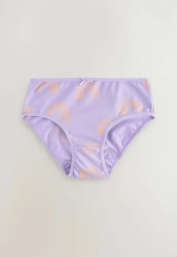 Комплект трусов с принтом животных 10 pack - briefs Next Pink, Purple, фиолетовый/розовый — фото 3