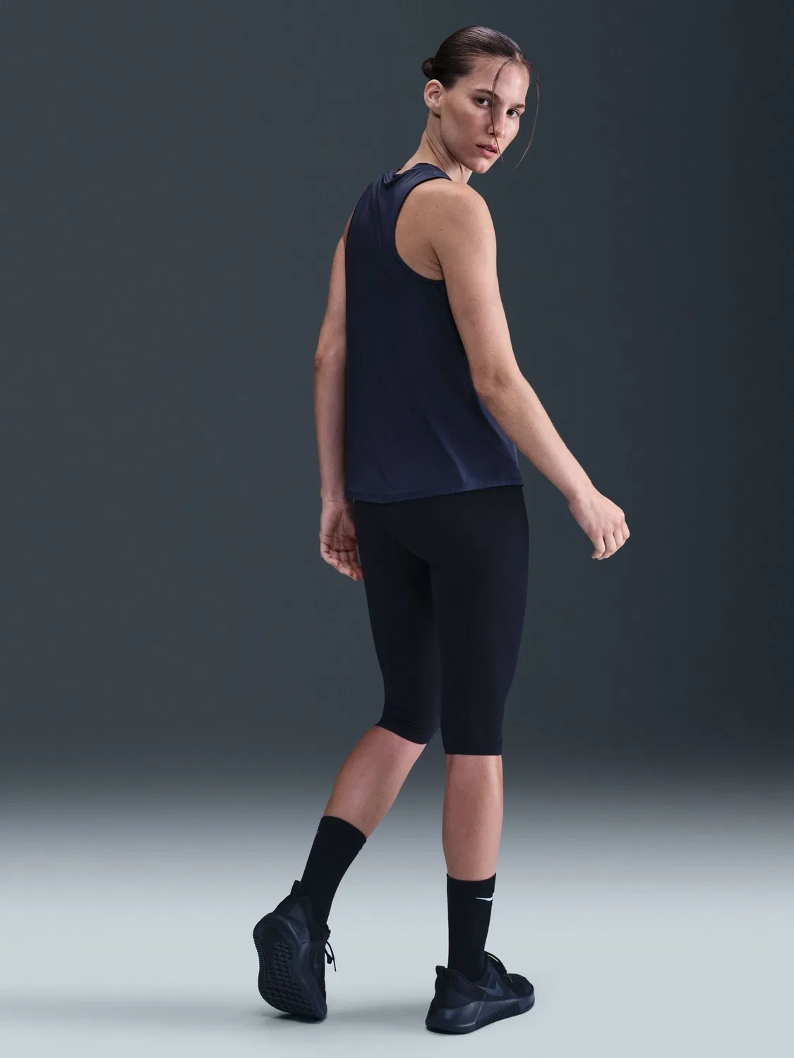 Топ Nike One Dri-FIT, синий — фото 2