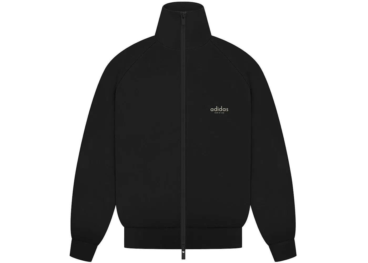 Женская куртка-трек Fear of God Athletics Tricot Track Jacket, Black