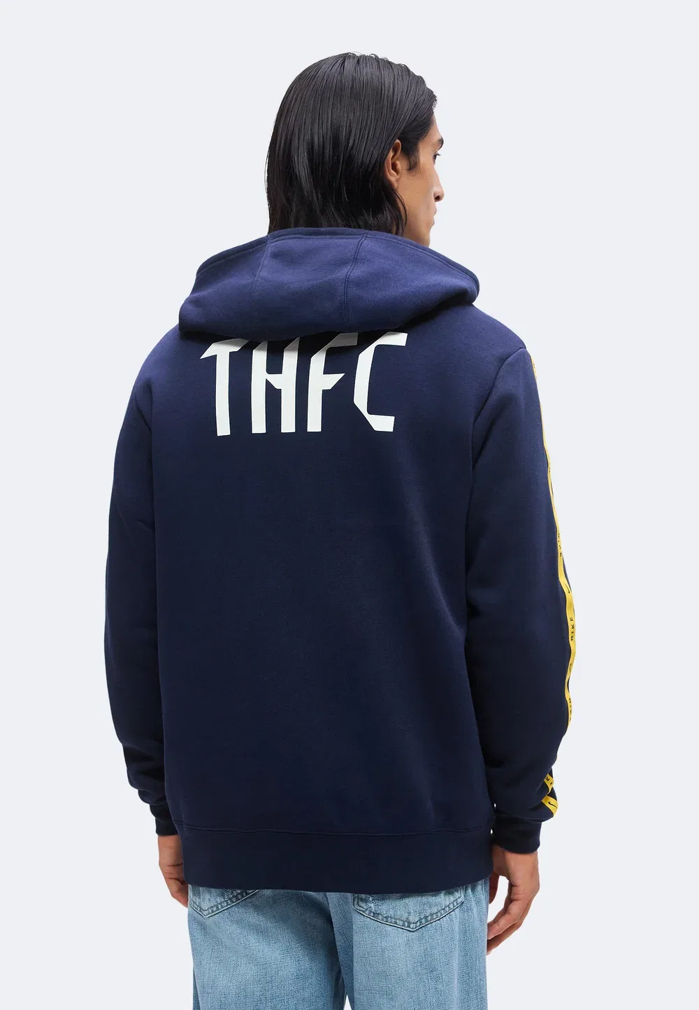 Худи THFC - клубная одежда Nike Performance, Obsidian/Light Blue/White