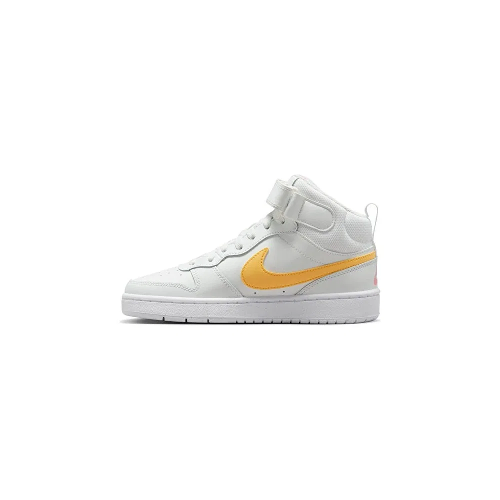 Детские кроссовки унисекс Nike Court Borough Mid 2 (GS) Белый — фото 2