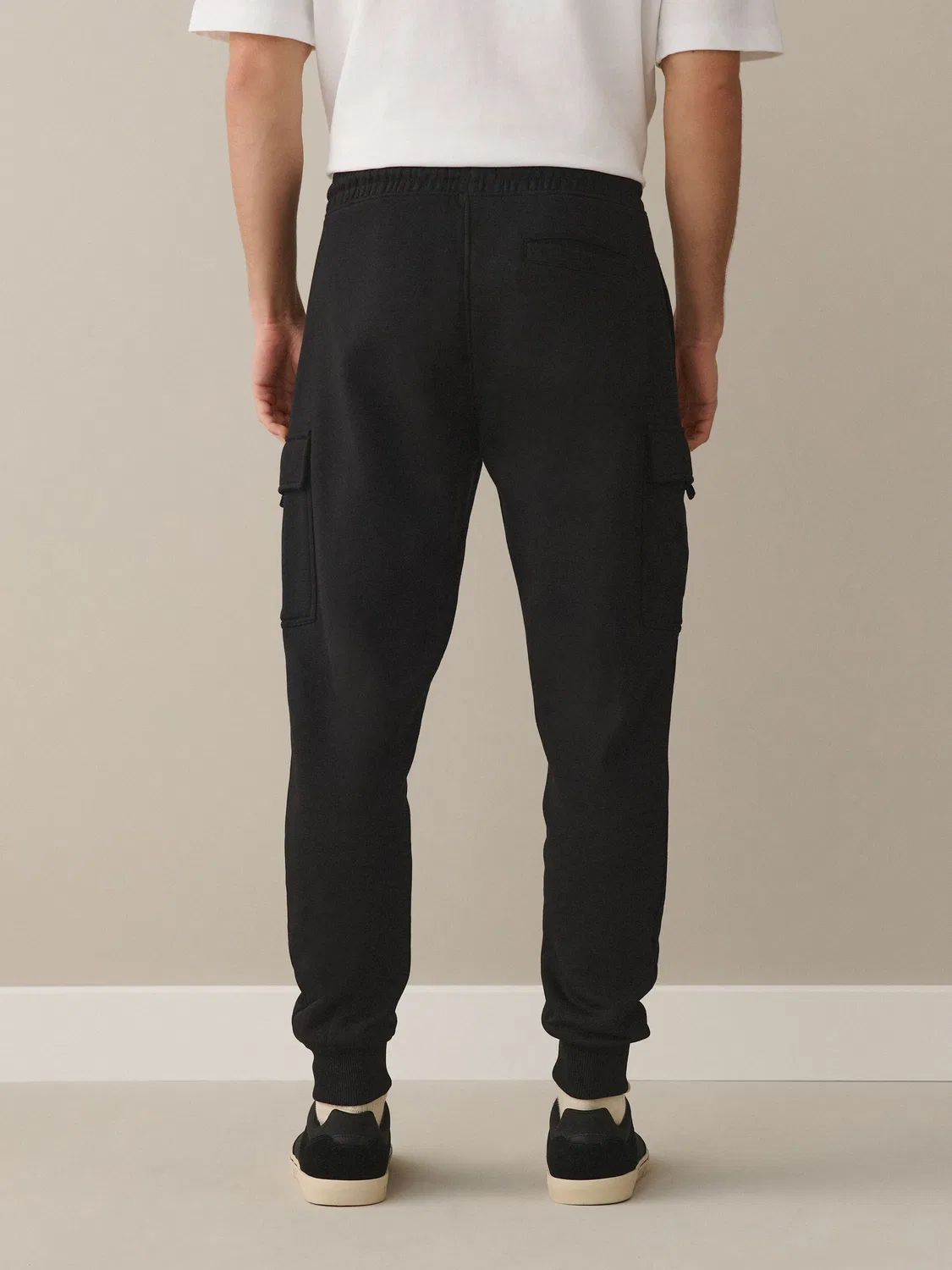 Джоггеры карго Slim Fit Brushback Next, черный — фото 4