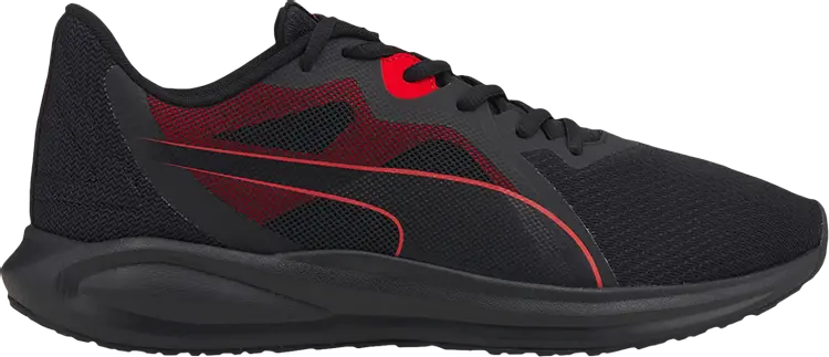 

Кроссовки Puma Twitch Runner Black High Risk Red, черный