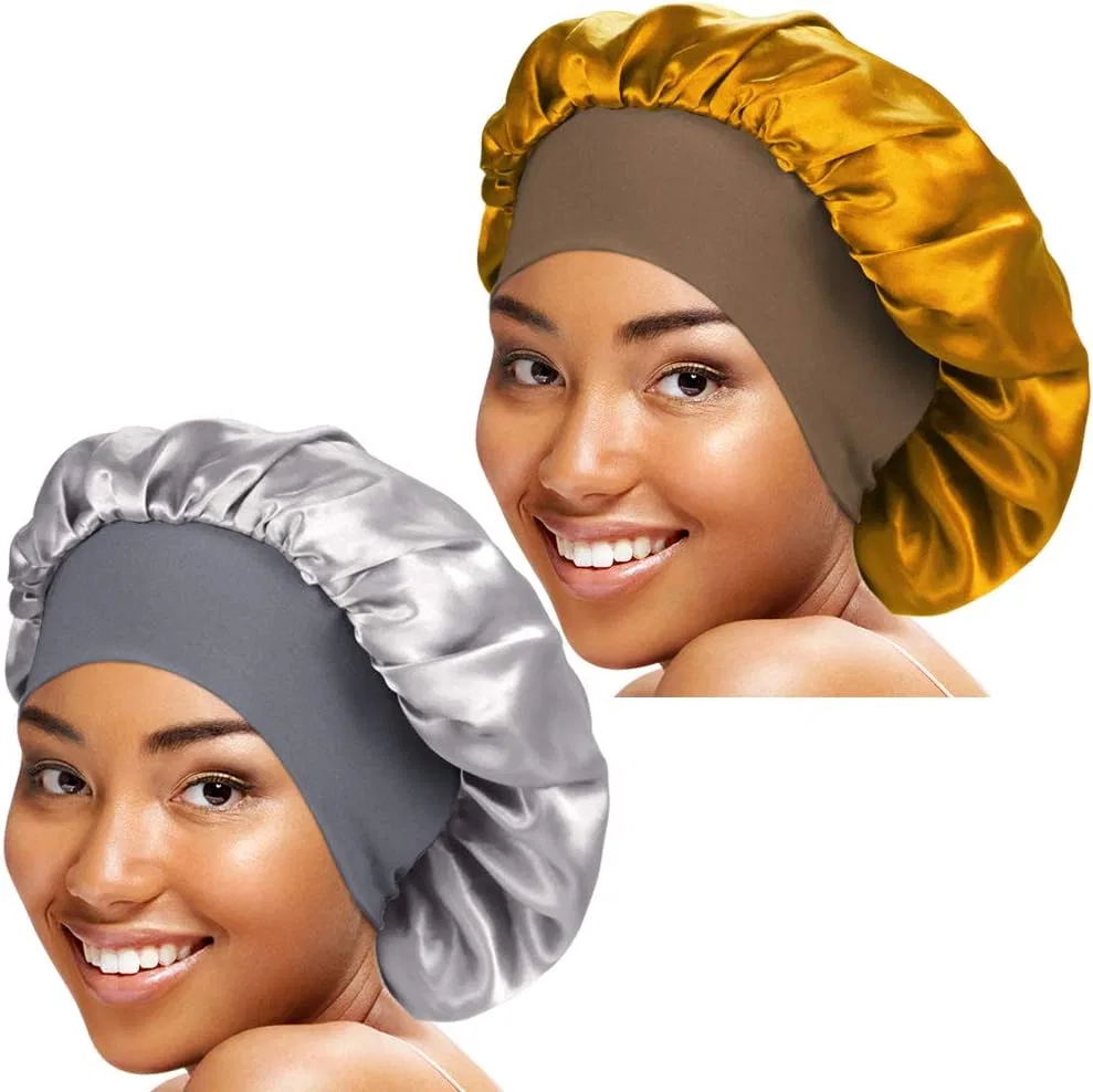 Шапочка для душа Satin, 2 шт, Gold and Silver Samserot