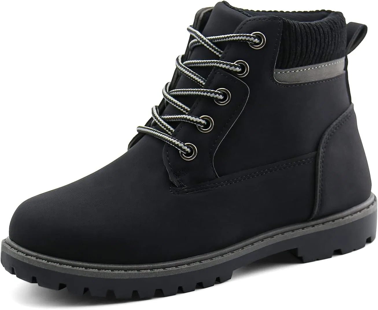 Детские ботинки на шнуровке JABASIC, Black