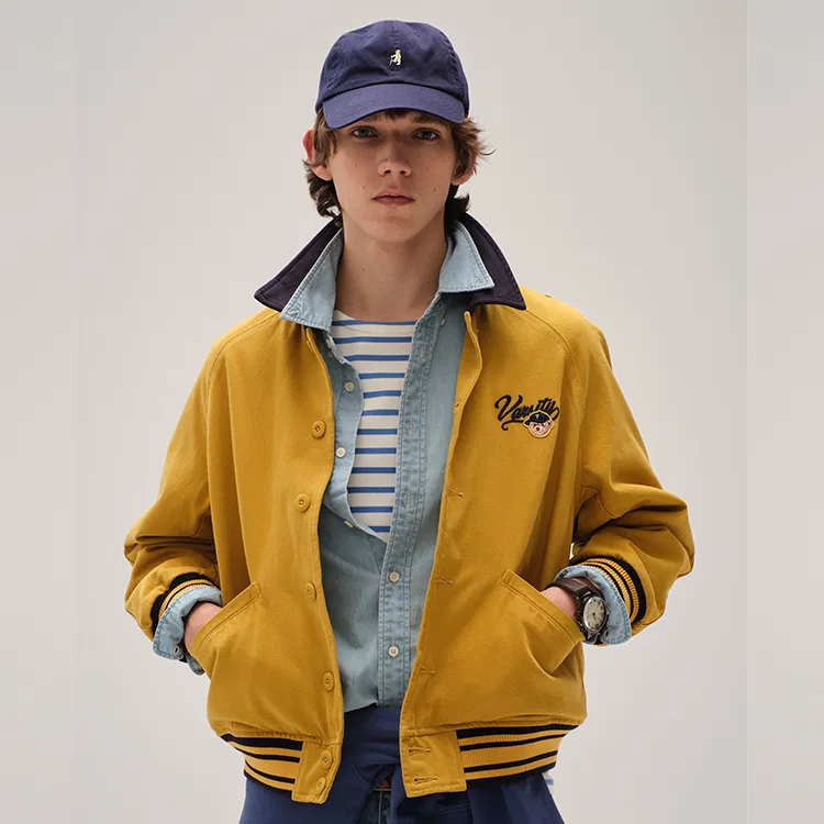 Детская куртка Teenie Weenie Men, Yellow — фото 4