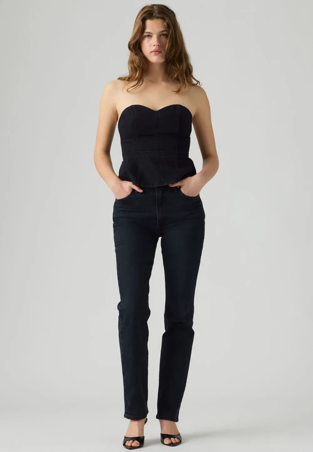 Узкие джинсы с зауженным кроем Levi'S, Slight Night — фото 4