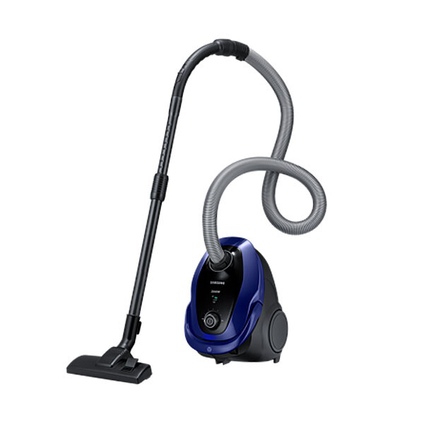 

Пылесос Samsung Dry Vacuum VC20M2510WB, с мешком, синий-чёрный