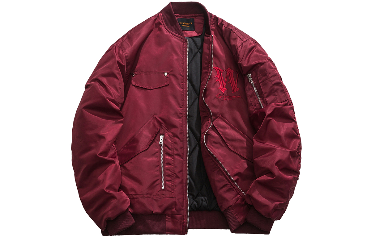 

WANCHAO CP Куртка Unisex, Burgundy Padded