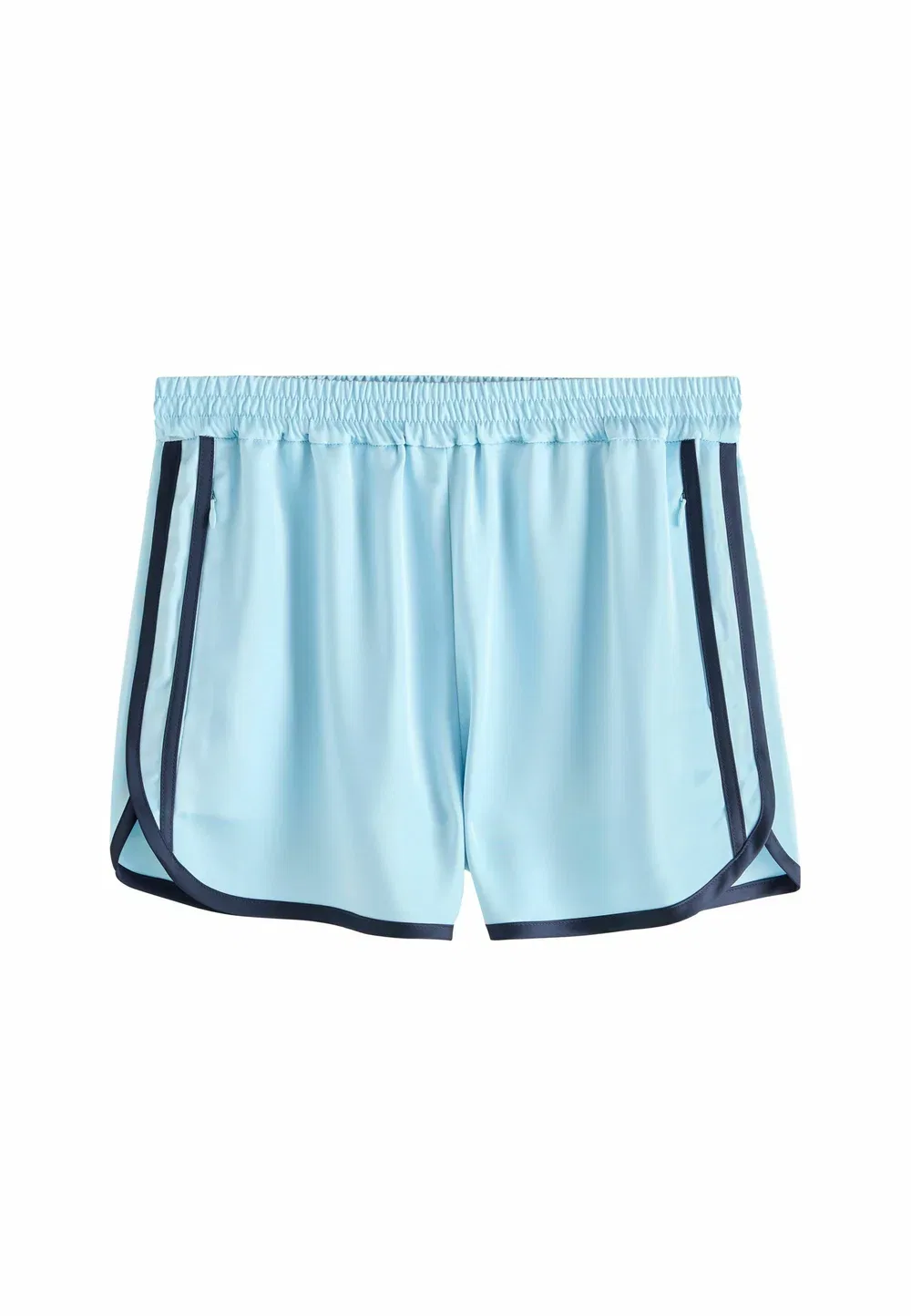 Спортивные шорты из атласа стандартного кроя Next, Light Blue