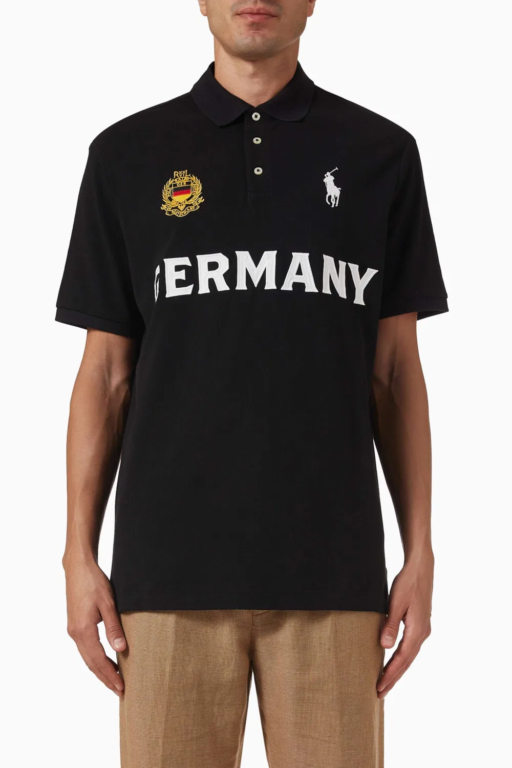 Футболка поло с логотипом Germany Polo Ralph Lauren
