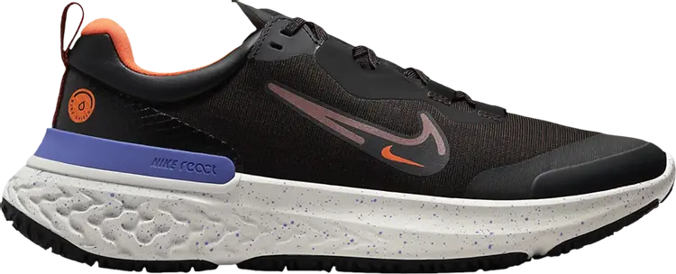 

Кроссовки Nike React Miler 2 Shield 'Black Redstone', черный