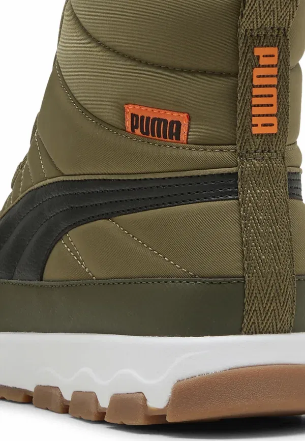 Ботинки зимние Evolve Puma, Olive, Orange Glo, оранжевый — фото 4