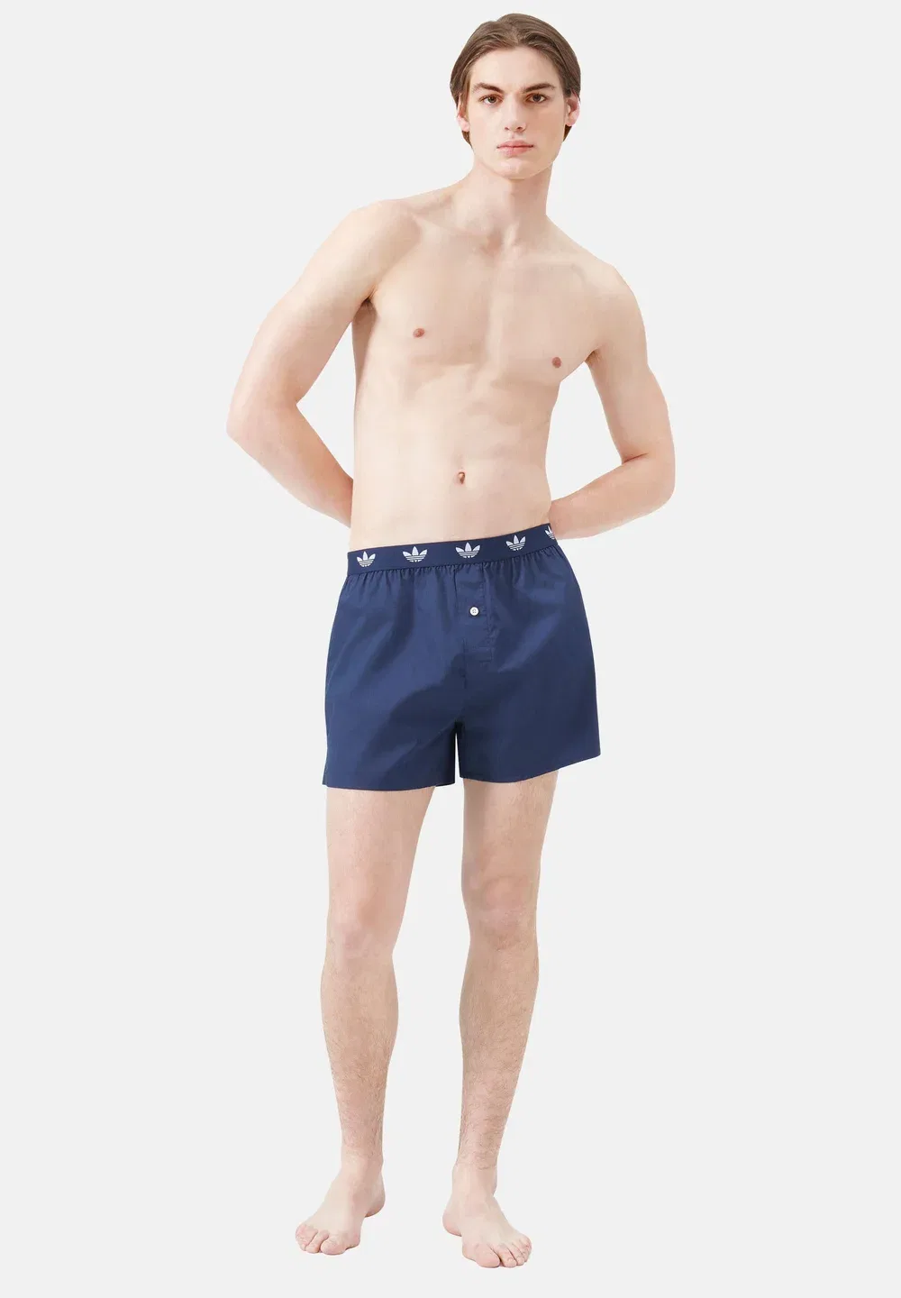 Комплект из 4 боксерских трусов Adidas Originals, Dunkelblau/Hellblau