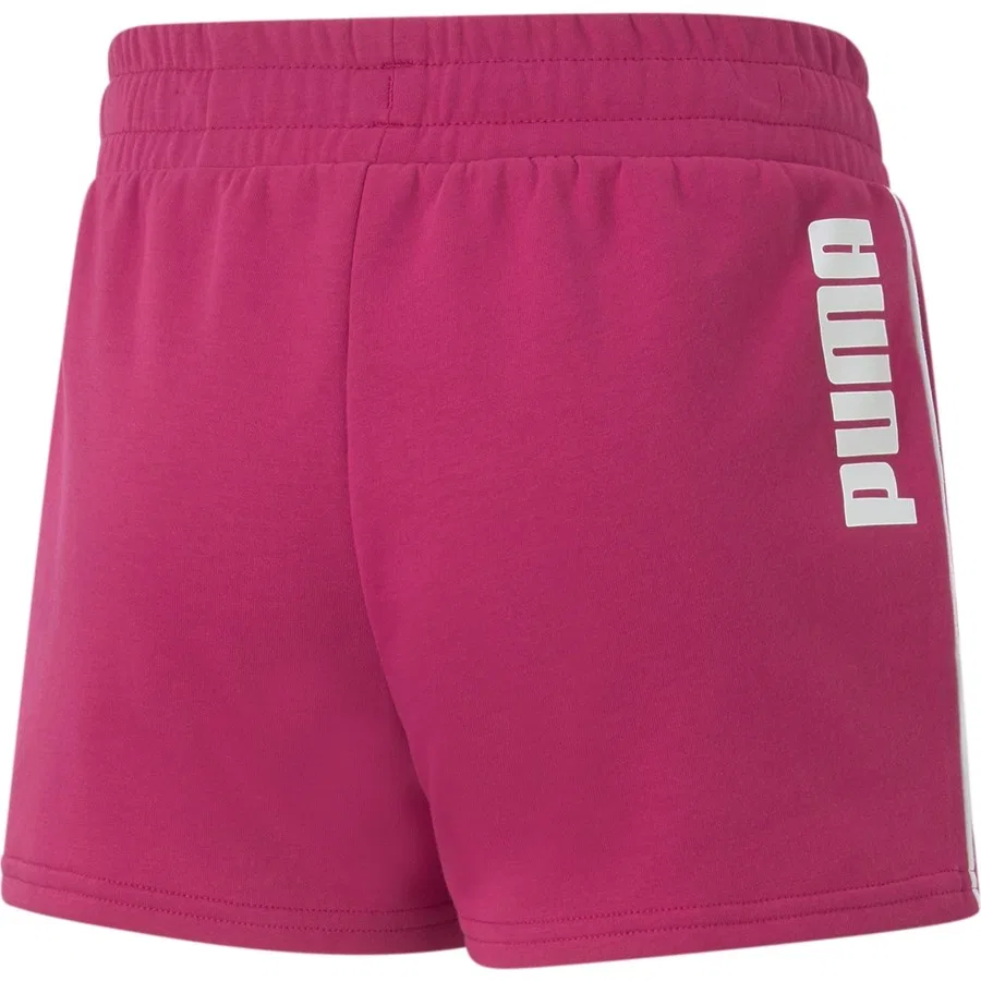 Спортивные шорты Puma Modern Sports для девочек, Фуксия — фото 2