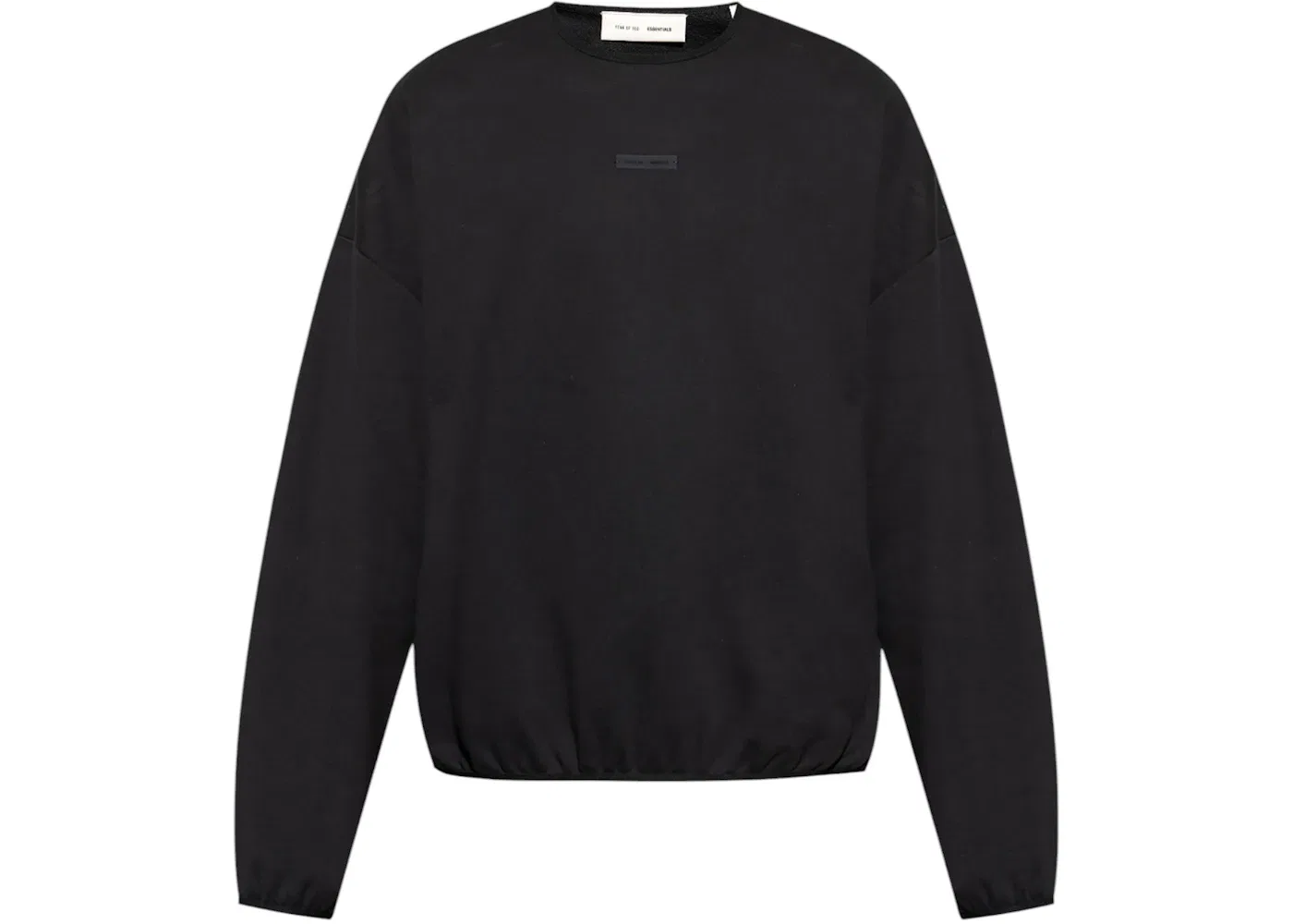Мужская худи на молнии Essentials Fleece Fear of God, Jet Black