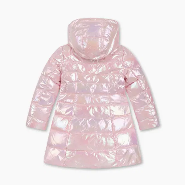 Пуховик детский легкий, Benetton Kids, черный — фото 3