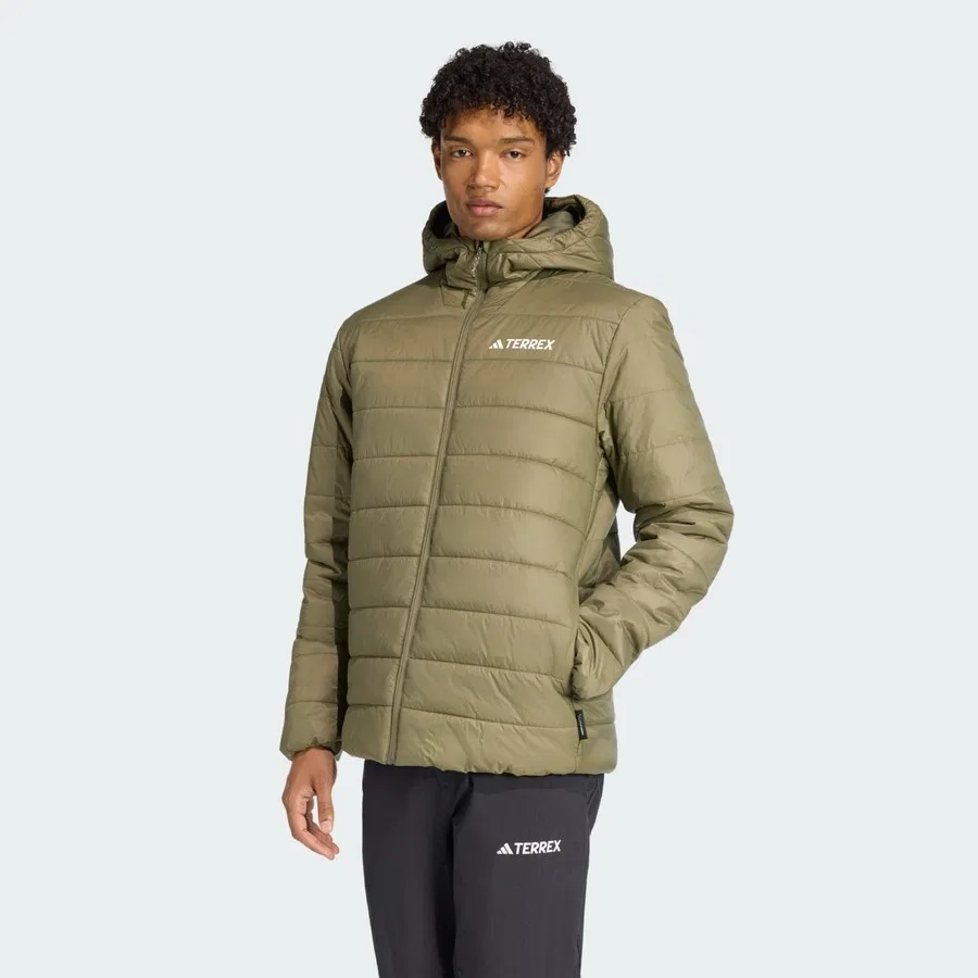 Мужская утепленная куртка с капюшоном Terrex Multi Essentials CLIMAWARM adidas, Синий