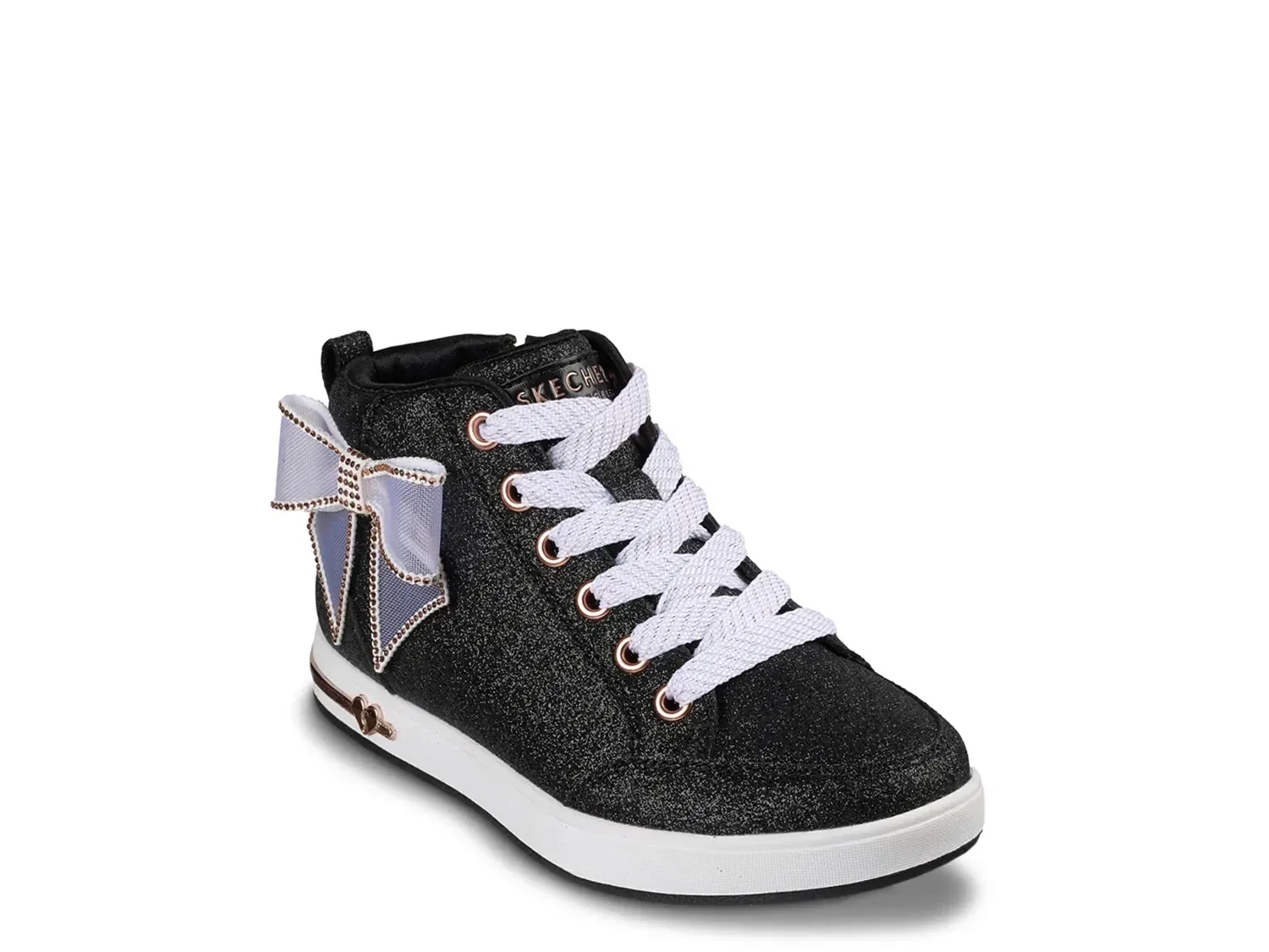 Кроссовки с блестящим верхом Street Shoutouts 2.0 Dreaming Bows, Skechers, черный