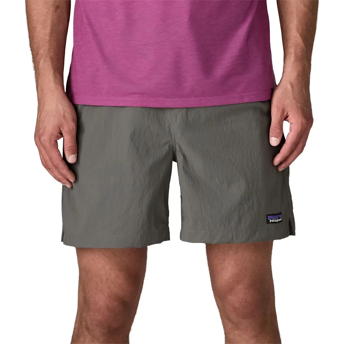 Мужские шорты легкие с эластичным поясом Baggies Lights 6in short Patagonia, Noble Grey