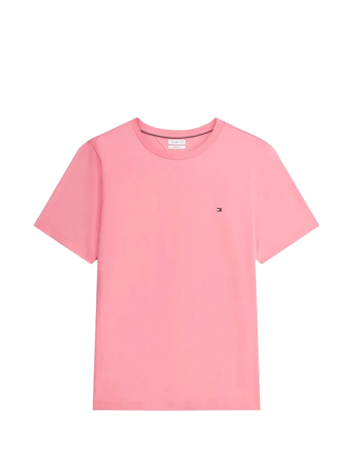 Футболка с вышивкой Flag Tommy Hilfiger, розовый