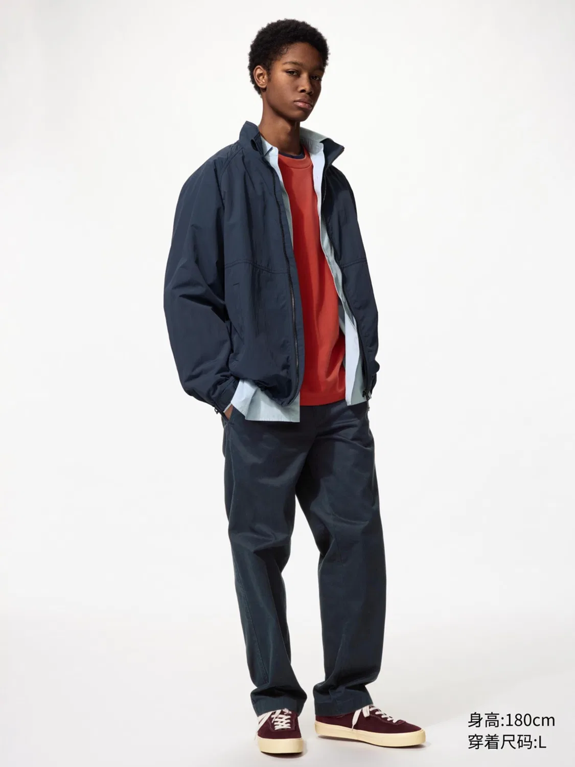 Лонгслив мягкий с круглым вырезом Uniqlo, черный — фото 3