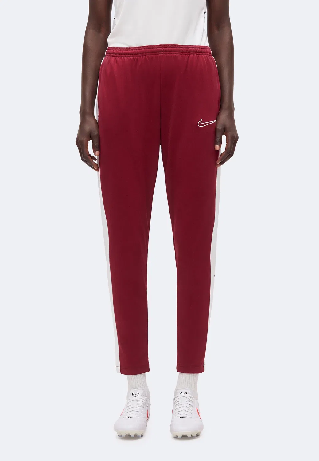 Женские футбольные штаны - спортивные брюки Nike Performance, Team Red/White