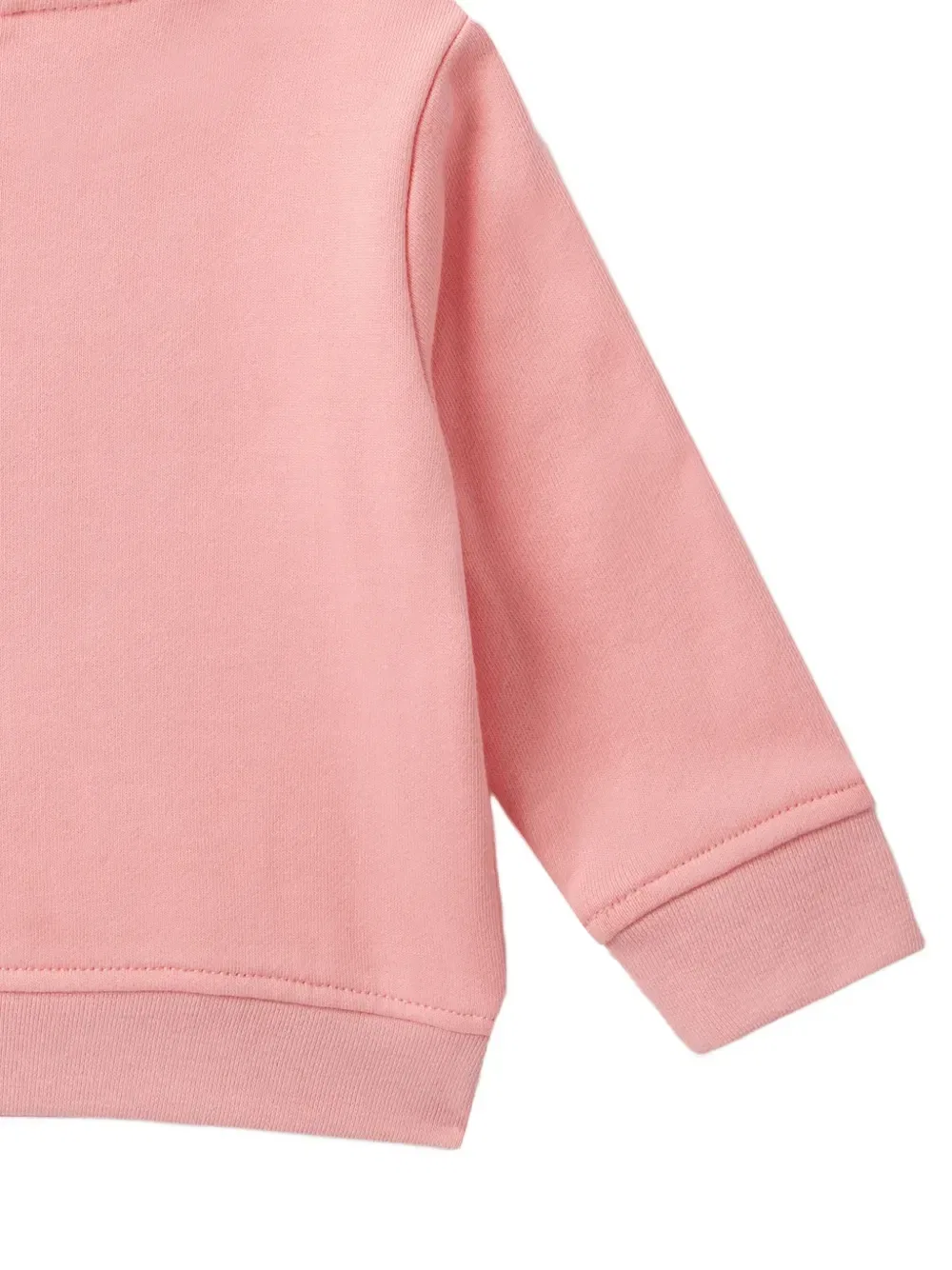 Свитшот с тюльпановым принтом Stella McCartney Kids, розовый — фото 4