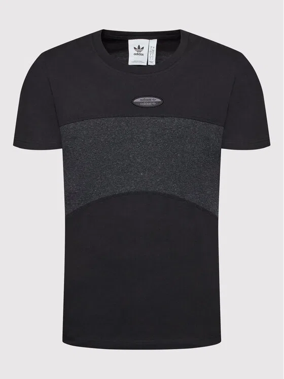 Футболка regular fit R.Y.V. Basic Adidas, черный — фото 4
