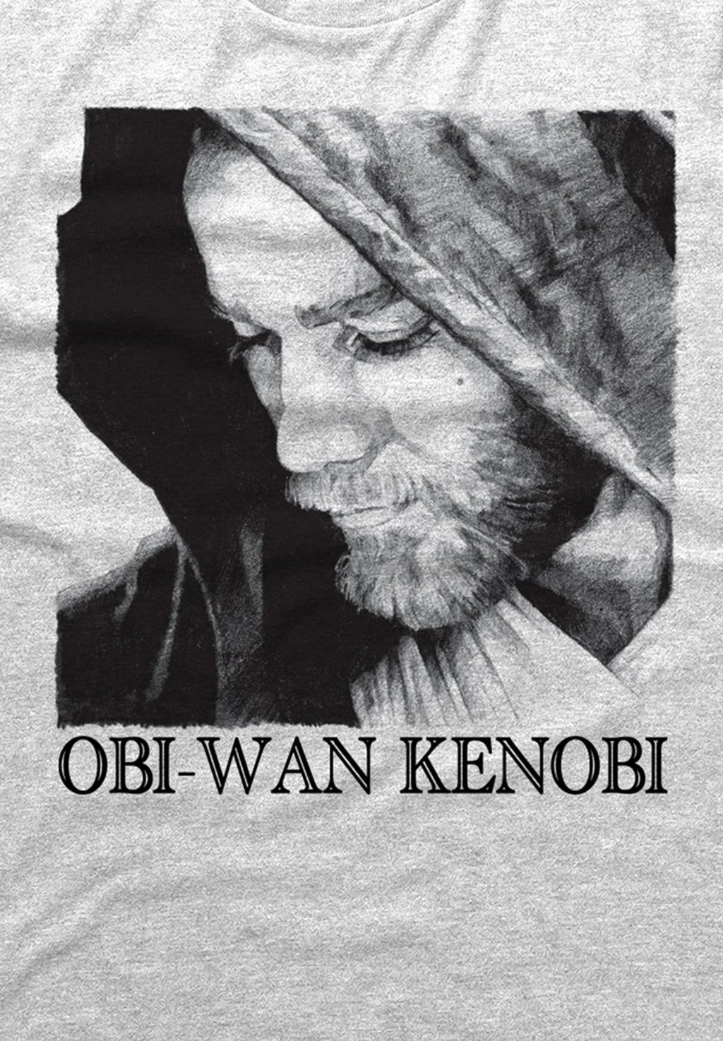 

Футболка с принтом STAR WARS KENOBI PROFILE Henry Tiger, серый