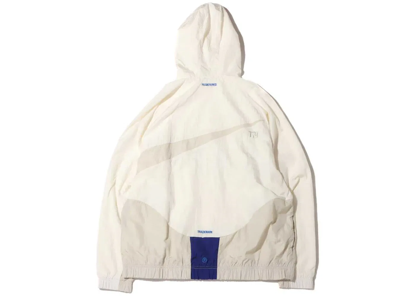 Мужская куртка Nike Swoosh Woven Lined Big Jacket, White/Sail — фото 2