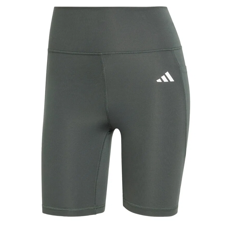 Спортивные брюки-скинни ADIDAS PERFORMANCE 'Optime Essentials' темно-серого цвета
