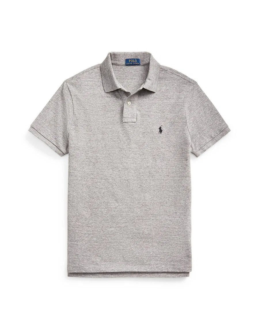 Рубашка Polo Ralph Lauren серого цвета