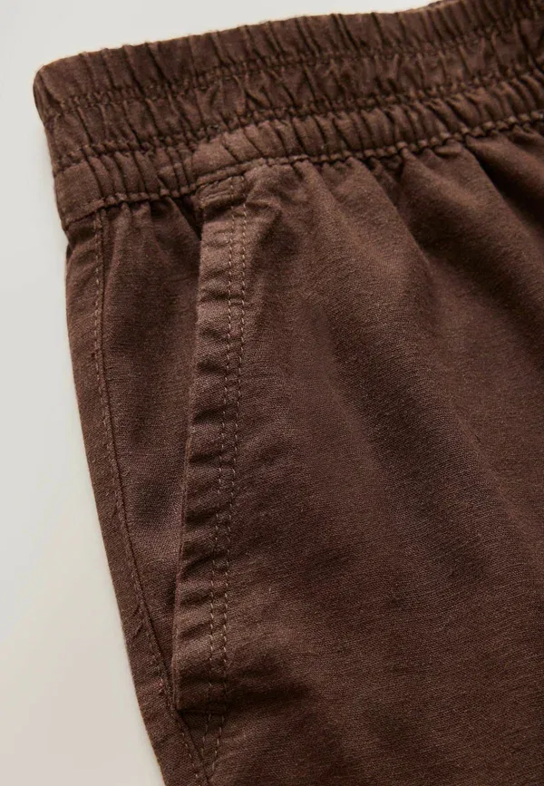Брюки с эластичным поясом Trousers Next, chocolate brown, коричневый/шоколадный — фото 2