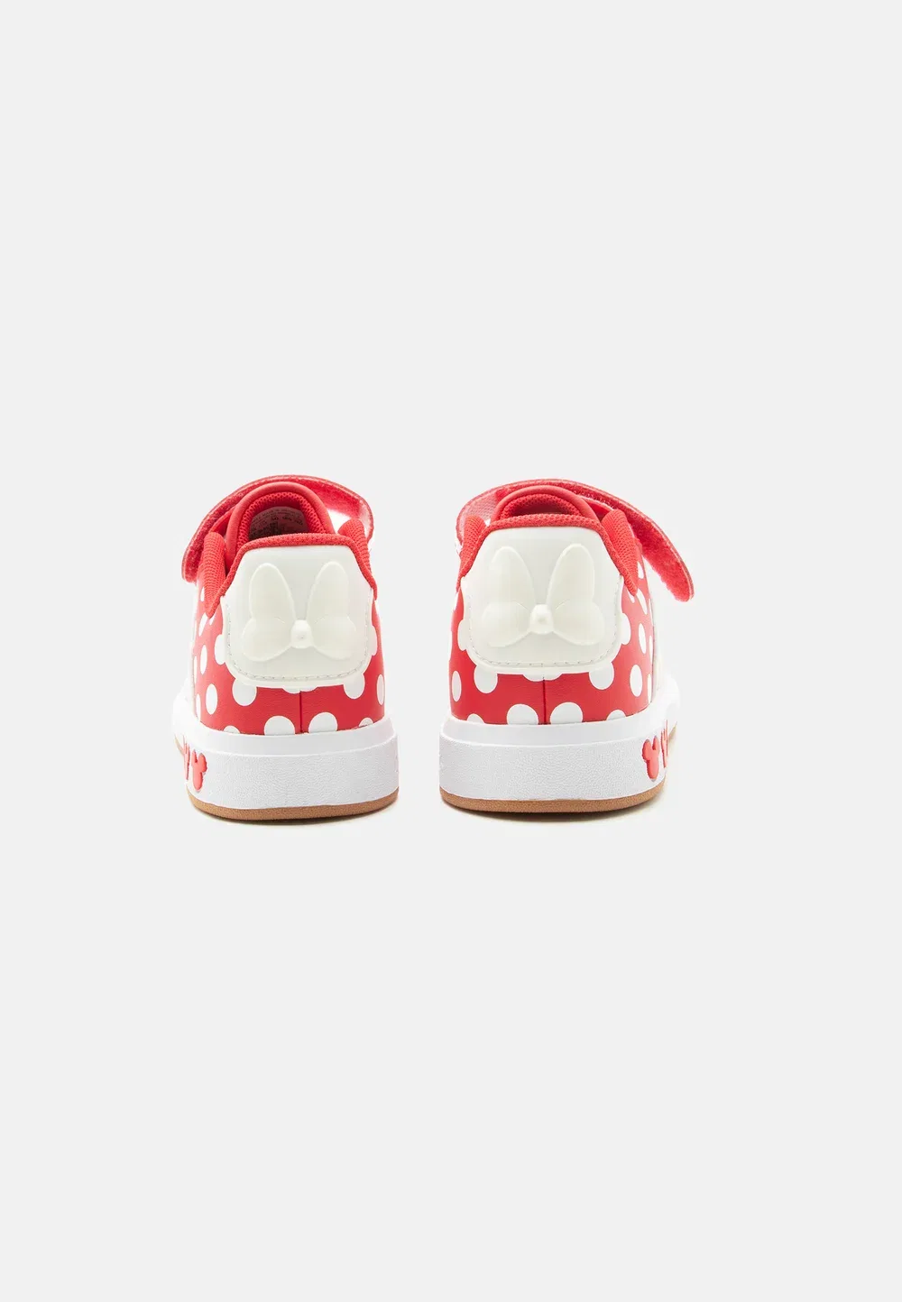 Кроссовки Grand Court Minnie унисекс Adidas Performance, Pure Ruby/Off White/Footwear White — фото 3