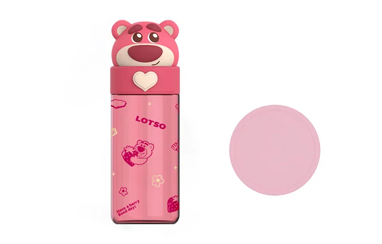 Детский стакан с крышкой 500 мл, Lotso Coasters, Disney, Multicolor
