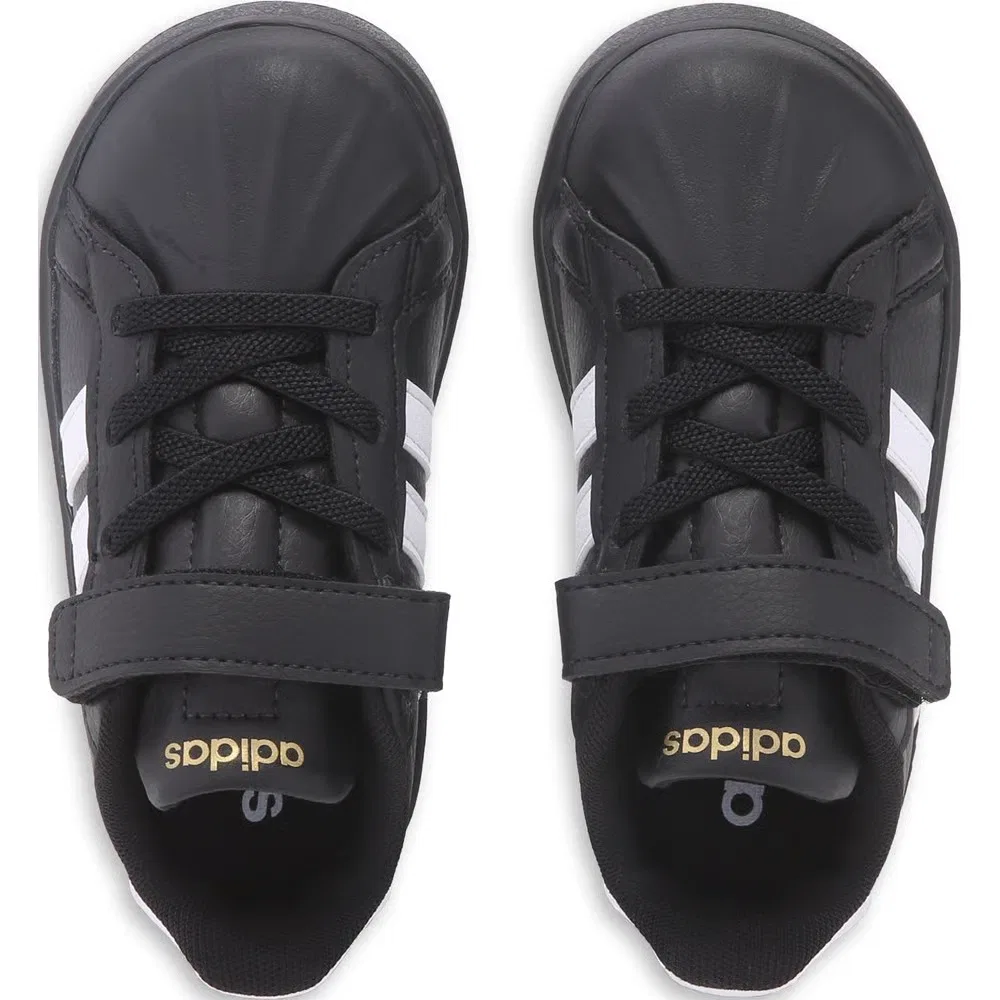 Детские кроссовки для малышей Streettalk Adidas, Black/White — фото 3